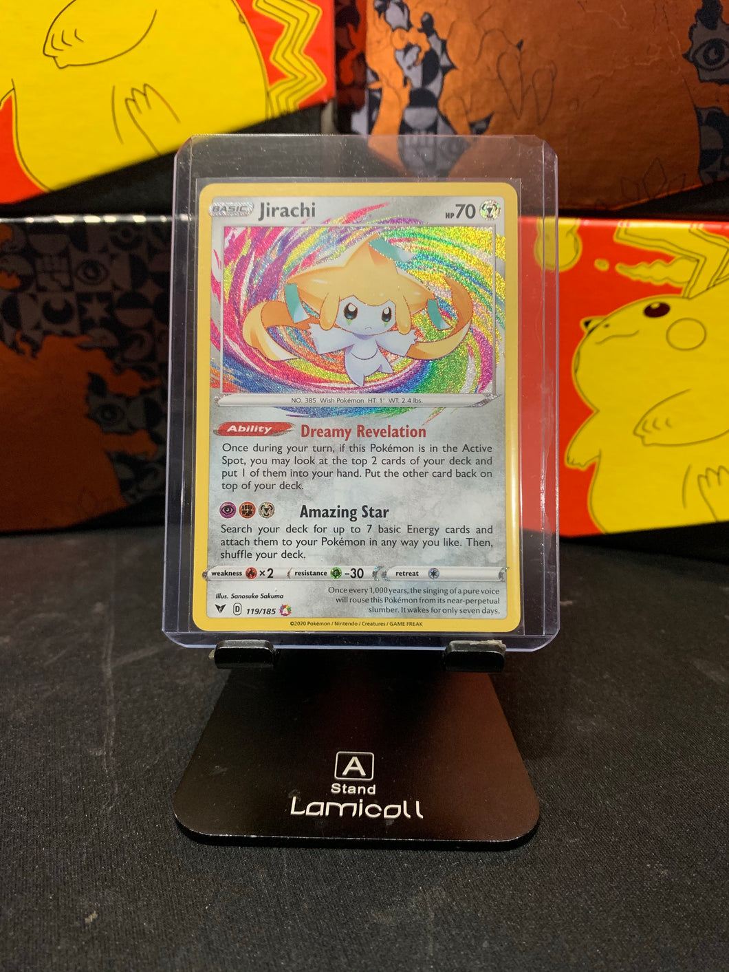 Jirachi Amazing Rare 119/185